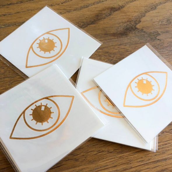 GOLD TEMPORARY TATTOO 5x5cm